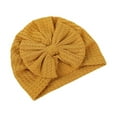 thumbnail image 2 of Caoirhny Cute Turban Hat Cap Beanie Bonnet with Big Bowknot Hospital Baby Hats Knot Headwraps Turbans for Newborn Baby Toddlers Infants, 2 of 5