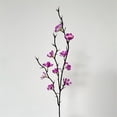 thumbnail image 4 of Clearance Artificial flowers under $1,54CM Single Branch White Artificial Flower Chinese Home Decor Arrangement, 4 of 7