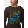 thumbnail image 3 of Pipeline Surf Style Graphic Top - Long Sleeve Men's, 3 of 4