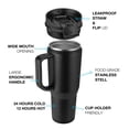 thumbnail image 2 of Vaso EALGRO de 1,5 L con mango de acero inoxidable aislante, 2 of 5