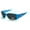 Blue, variant on New Polarized Men Womens Shield Wrap Around Sunglasses Fashion Designer Shades