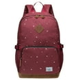thumbnail image 1 of KAUKKO Stylish Oxford Fabric Backpack Travel Rucksack lightweight Hiking Bag Satchel, 1 of 5