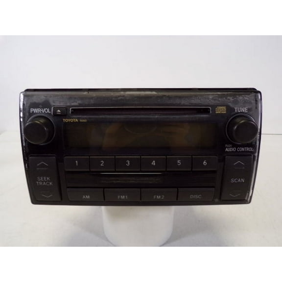Pre-Owned 05-06 Toyota Camry CD Player Radio 16860 OEM LKQ - Verify Specific Vehicle Fitment In Description - (Good)