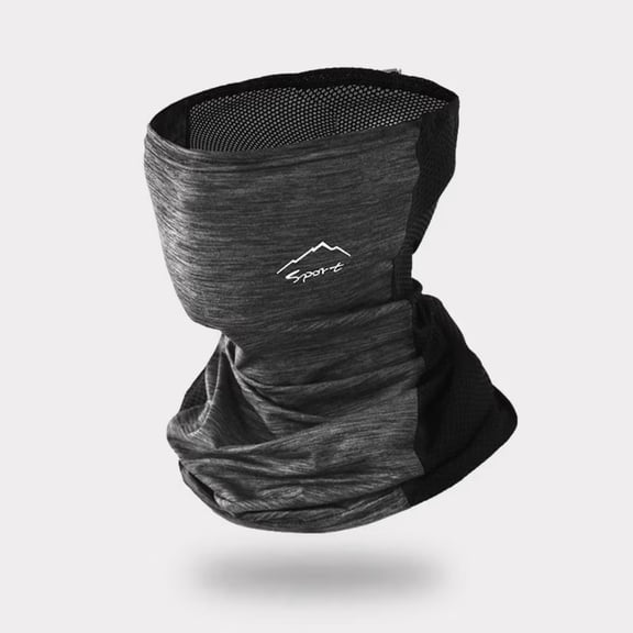 Ice Silk Neck Gaiter Face Mask for Men Women, UV‑Protection Breathable Sunscreen Cover for Cycling Outdoor Sports