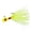 Green, variant on Northland Tackle Gypsi Jig Bait, 1/32 oz, Pink/White