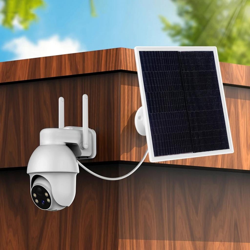 Jesscasday Versatile 6W 5V Solar Energy Panel Type C for Rechargeable Camera Systems