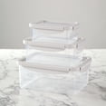 thumbnail image 4 of Rectangle Containers with Stretch Lids  Set 3, 4 of 6