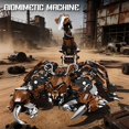 thumbnail image 6 of Honchoes Mechanical Scorpion Building Set Compatible with Lego Animal Insect Decor for Adults 1074 Pcs, 6 of 7