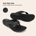 thumbnail image 5 of DREAM PAIRS Women Comfortable Flip Flops with Arch Support, Anti-Slip Sole, Water-Friendly Summer Sandals, 5 of 8