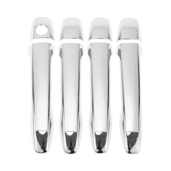 Unique Bargains Door Handle Cover Trim for Toyota Prius 2010-2015 Durable Tailgate Handle Cover ABS 1 Set Silver Tone