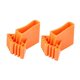 thumbnail image 2 of 2 piezas de colchón de escalera de tapa de la pierna de la pierna sin deslizamiento muebles muebles de del pie metal de goma,, 2 of 8