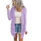 thumbnail image 5 of Ropa Exterior De Color Puro, Prendas De Vestir Casuales Transpirables Con Botones De Color Puro Para Dama Para El Trabajo De La Vida Diaria ANGGREK Otros, 5 of 7