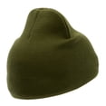 thumbnail image 3 of Classic Bug Car Embroidered 8 Inch Knitted Short Beanie - Olive OSFM, 3 of 5