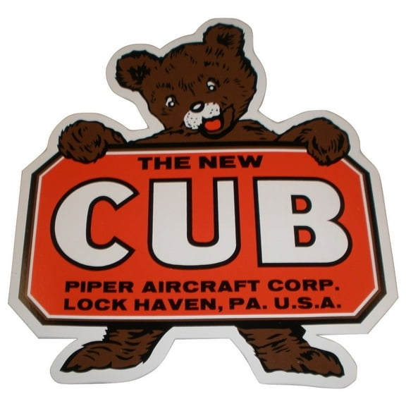 Piper J-3 Cub Decal General Aviation  DEC-0114