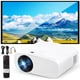 thumbnail image 1 of Proyector para exteriores: Mini proyector con wifi para entretenimiento en el dormitorio y al aire libre - Cine en casa portátil compatible con PC y TV Stick (enchufe estadounidense), 1 of 7