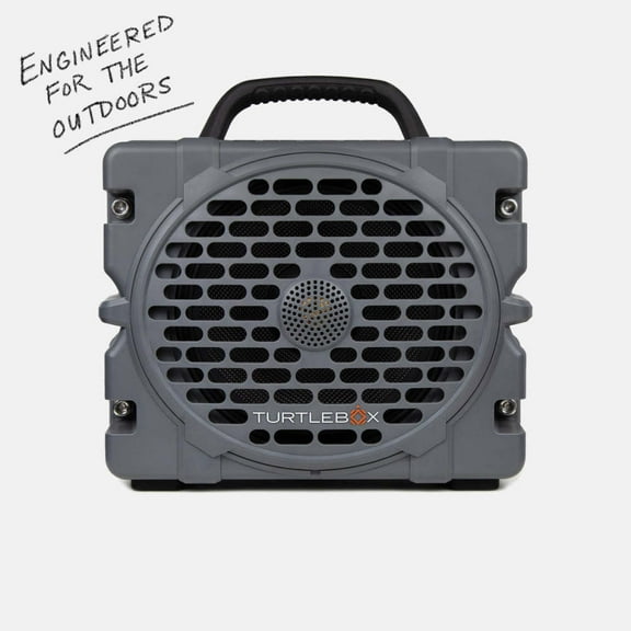 Turtlebox Grande Speaker, Gray