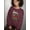 Maroon, variant on My Ugly Christmas Sweater Design Sweatshirt Women Female 4X-Large