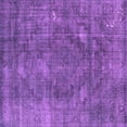 thumbnail image 1 of Ahgly Company Indoor Square Oriental Purple Industrial Area Rugs, 4' Square, 1 of 4