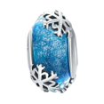 thumbnail image 3 of Cuentas espaciadoras, cuentas de vidrio, cuentas de metal para mujer con agujero, cuentas sueltas, dijes de nieve, cuentas para collares,, 3 of 9