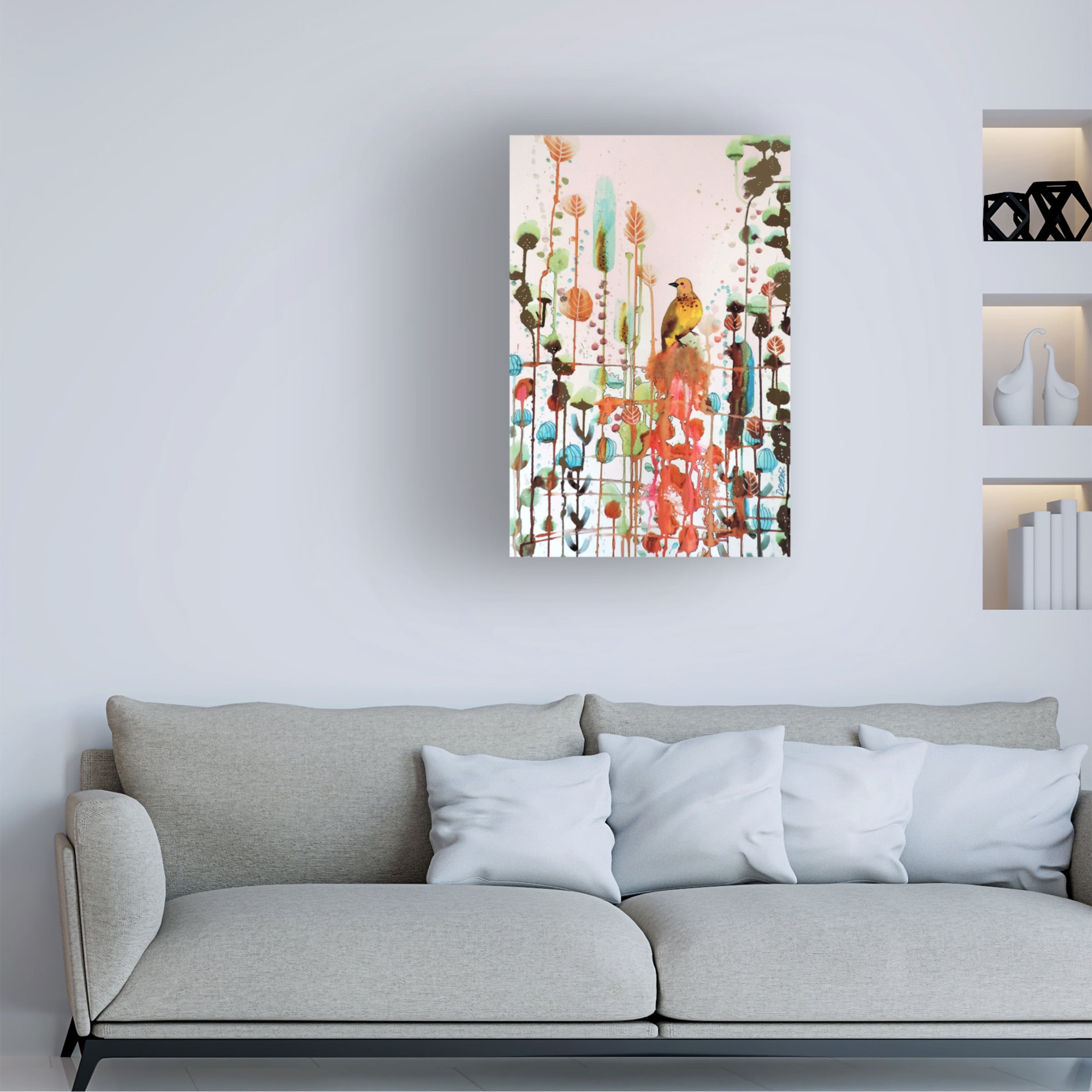 Sylvie Demers 'Demander La Joie' Canvas Art
