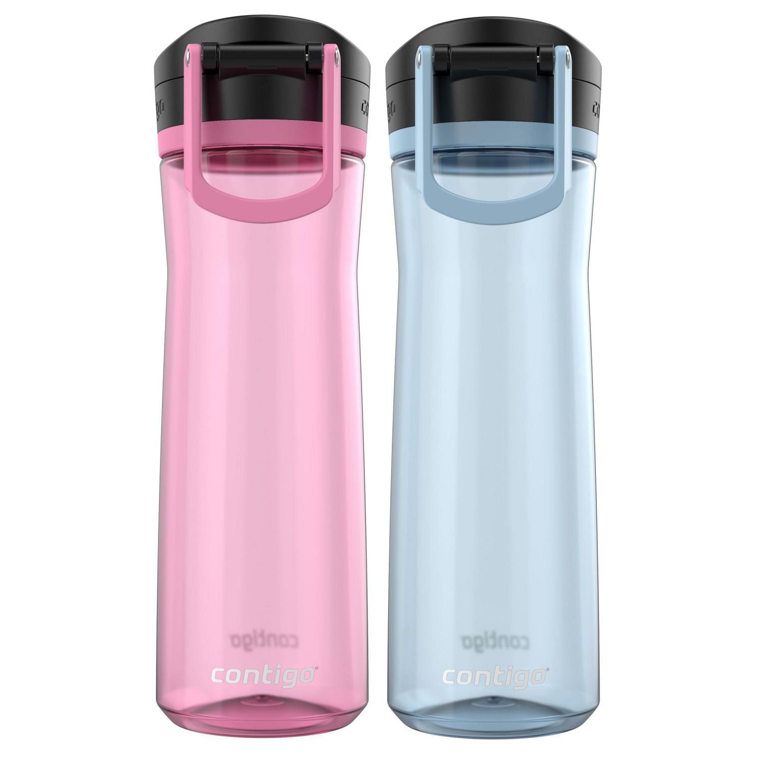 Bouteille d’eau Contigo Jackson 2.0 Tritan avec couvercle AUTOPOP, glacier et Azalée, 709 ml (24 oz)