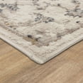 thumbnail image 3 of Mohawk Home Howlett Washable Low Pile Stain and Fade Resistant Indoor Area Rug, Cream, 3' 11" X 6', 3 of 9