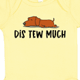 thumbnail image 4 of Inktastic Napping Dis Tew Much Daschund Weiner Dog Brown Boys or Girls Baby Bodysuit, 4 of 5