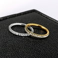 thumbnail image 2 of DESIGNICE Rings for Women Fashionable Trend Promise Rings for Her Perfect for Couples Alloy Diamond Rings for Women 8Size, 2 of 2