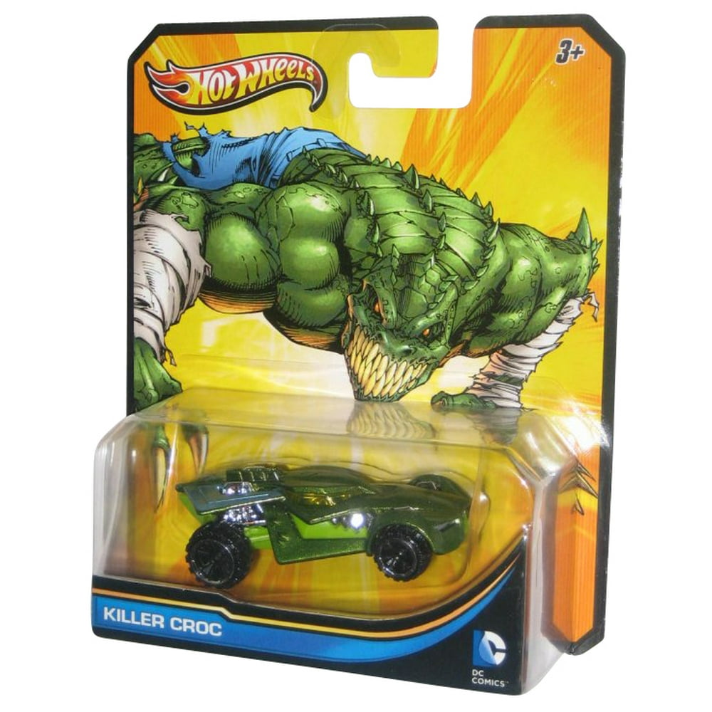 DC Comics Batman Hot Wheels Killer Croc Diecast Replica Toy Walmart