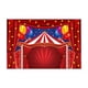 thumbnail image 1 of Banner de fondo de carnaval, telón de circo de 1,8 x 1,2 m, decoraciones para fiestas de circo, suministros para fiestas de cumpleaños de carnaval, decoraciones para fiestas, decoraciones para fiestas, 1 of 6