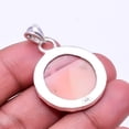 thumbnail image 2 of Pink Opal -Australia 925 Sterling Silver Pendant 1.56", Pink Pink Opal Pendant P_9362_376_18, 2 of 2