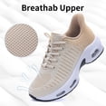 thumbnail image 2 of RomenSi Women's Running Tennis Shoes | Walking Shoes | Slip On | Fashion Sneakers US 6-11, 2 of 8