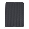 thumbnail image 4 of Rectangular Silicone Dish Drying Mat Heat Insulation Anti Slip Dish Drying Mat with Built in Drain Lip for Kitchen Counter Large Size, 4 of 5