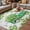 GreenIvory, variant on St. Patrick's Day Outdoor Rug for Patio/Deck/Porch, Non-Slip Large Area Rug 5 x 8 Ft, Lucky Shamrocks Green Car Country Plants Indoor Outdoor Rugs Washable Area Rugs, Camping Rug Carpet Runner