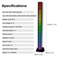thumbnail image 3 of Generic RGB LED Light Sound Control Pickup Rhythm Light Car and Home APP Control Music Light Colorful Light Tube Energy-Saving Lamp, 3 of 8