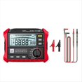 thumbnail image 1 of Insulation Resistance Tester Insulation Resistance Tester Megohmmeter High Accuracy Digital Multimeter for Ground,1set * HT5203 insulation resistance tester,Black & Red, 1 of 8