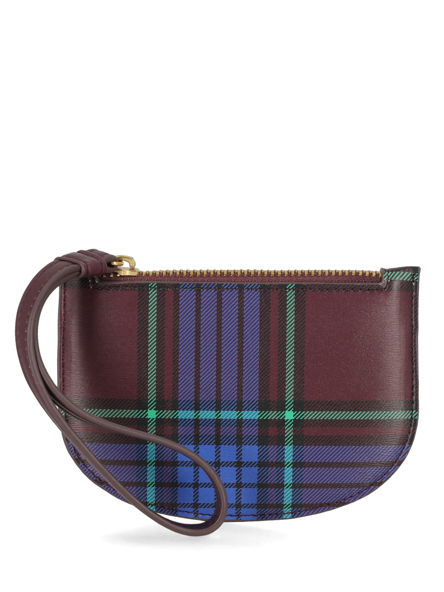 Free Assembly Women's Wristlet Wallet, Merlot Wine
