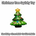 thumbnail image 2 of Christmas Tree Squishy Toy with Slow Rising Design and Colorful Ornaments, Single Pack, Green with Multicolor Decorations, for Kids and Adults, Relaxation Toy, 2 of 3