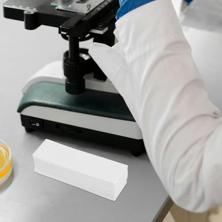 ELAYARD Chemistry Laboratory Paper Strips White Absorbent for Biological and Chemical Experiment Applications