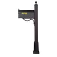 thumbnail image 4 of Special Lite Products Berkshire Curbside Mailbox with Front Numbers, Locking Insert and Springfield Mailbox Post with Base, 4 of 5