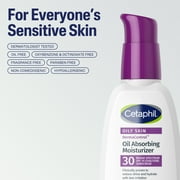 Cetaphil DermaControl Oil Absorbing Face Moisturizer SPF 30, 4 fl oz