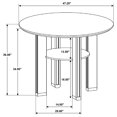 thumbnail image 7 of Ottowa 47-inch Round Counter Height Dining Table Brown, 7 of 7