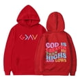 thumbnail image 5 of Little Girl Hoodies Casual Loose Cute Print Long Sleeve Hoodie Outfits Size 7-8T ,Red, 5 of 5