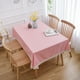 thumbnail image 3 of Nvzi Mantel pequeño de estilo campestre con estampado de amor rosa, mantel de mesa de té para el hogar, encaje de ganchillo (260 * 140 cm), 3 of 4