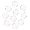 thumbnail image 1 of Botones electrochapados Unique Bargains de 10 piezas, botones de plástico con shank para ropa, camisas, suéteres, decoraciones blancas, 1 of 6