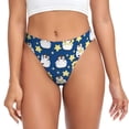 thumbnail image 1 of Balery Star Penguin Tangas de Algodón para Mujer con Estampado – Ropa Interior Sexy, Transpirable, G-string-Medium, 1 of 6