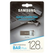 SAMSUNG 128GB Bar Plus Titan Gray USB Flash Drive