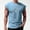 Light blue, variant on Baqcunre Tank Tops Men Men'S Breathable Sleeveless T Shirt Tops Slim Fashion Summer Round Neck Short Sleeve Sweatshirts For Men Tops For Men Army Green L