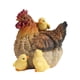 thumbnail image 3 of Estatua decorativa de resina para jardín de pollos, ideal para patio, césped y exteriores. Gallina, 3 of 8