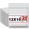 thumbnail image 1 of Paquete de 20 sobres con burbujas de Envelope Ireer, 30 x 40 cm, impermeables, 1 of 7